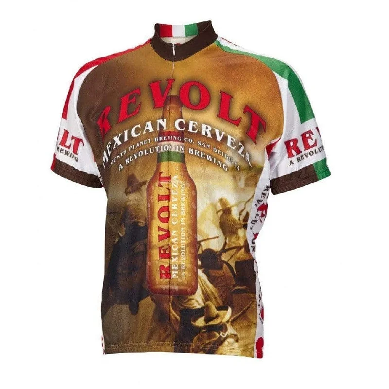 cycling clothing for rough rides-Men's Revolt Cerveza Road Bike Jersey