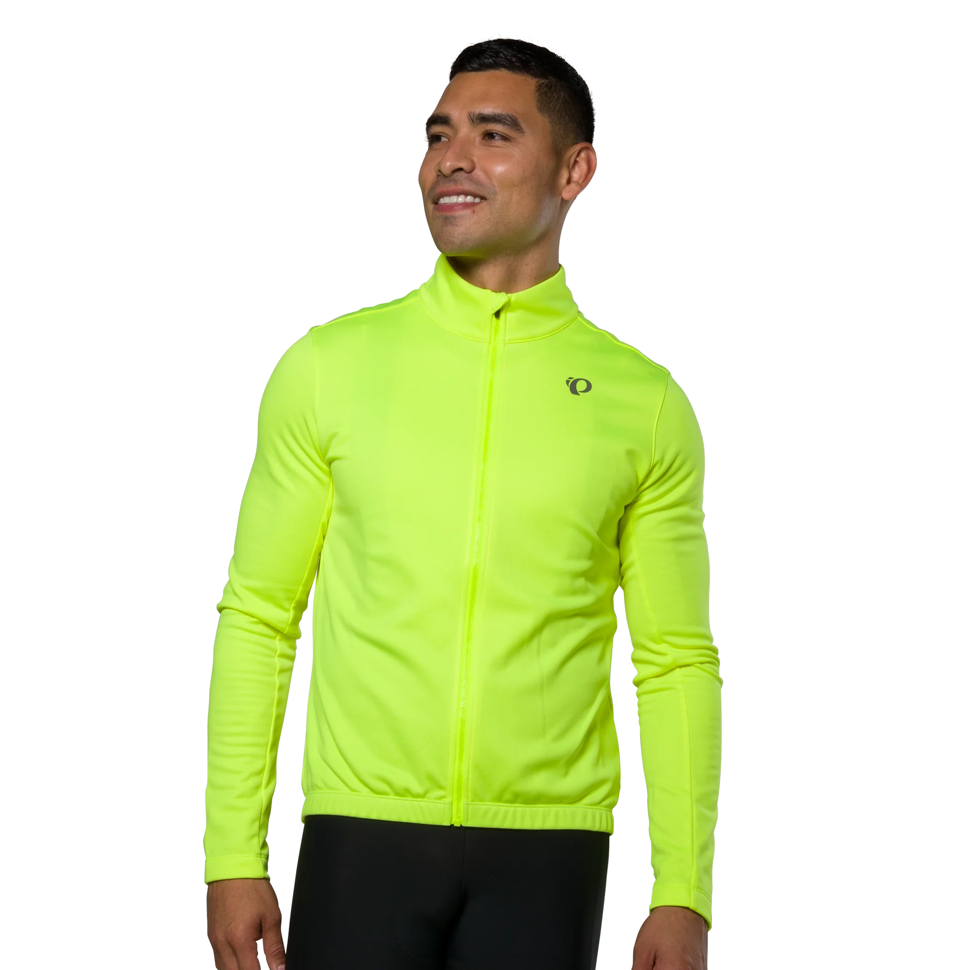 cycling clothing for daily wear-Pearl Izumi Quest Thermal Long Sleeve Road Jersey - Screaming Yellow