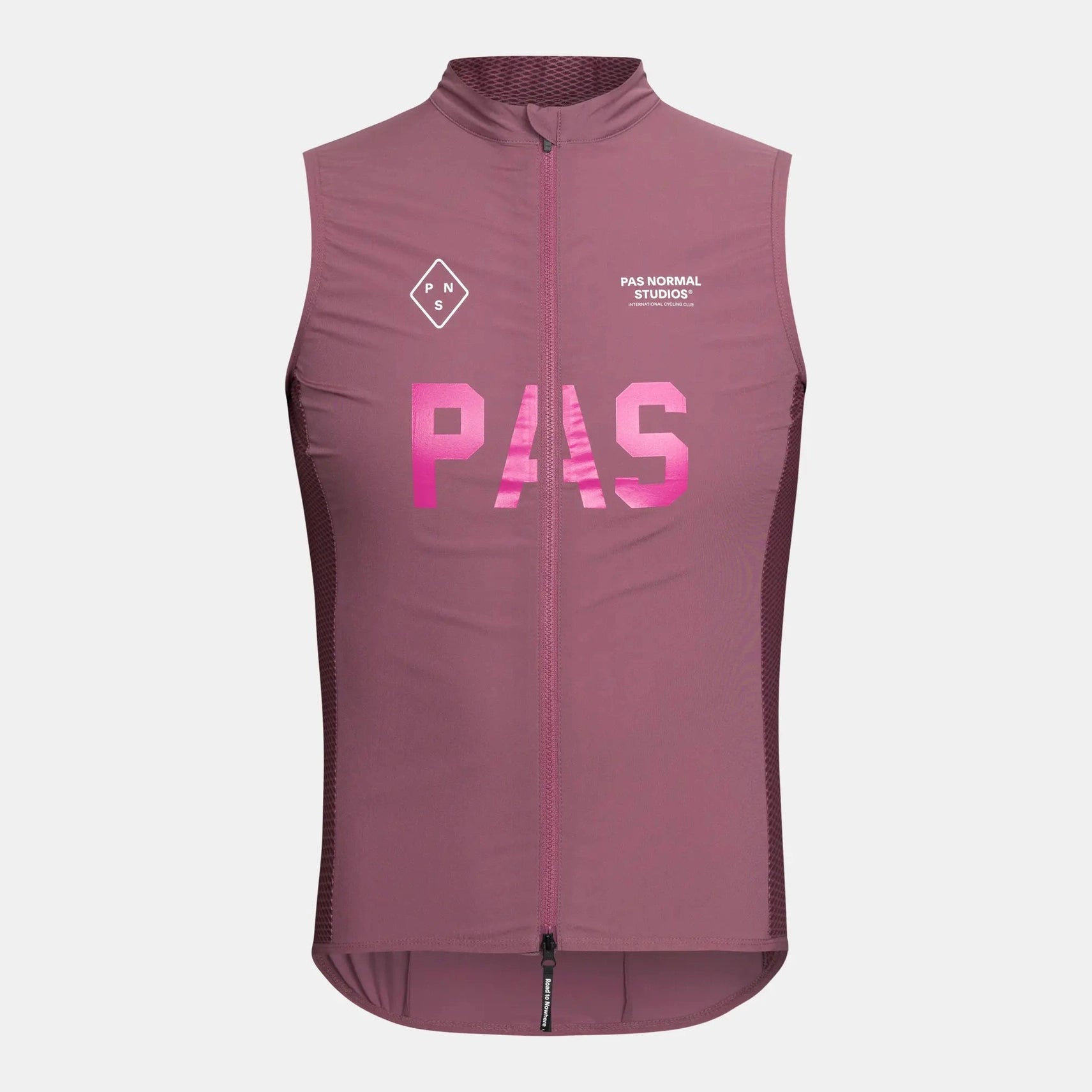 cycling clothing with quick-release-Gilet Pas Normal Studios Mechanism Stow Away - Rosa