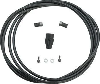 Bicycle quick release-SRAM Hydraulic Line Kit - Code/Code R/Elixir 3/Elixir 1/Juicy 3/DB 3/DB 1/Level ULT/TLM B1 (2020+)/Level T/Level/Guide RE, 2000mm, Black