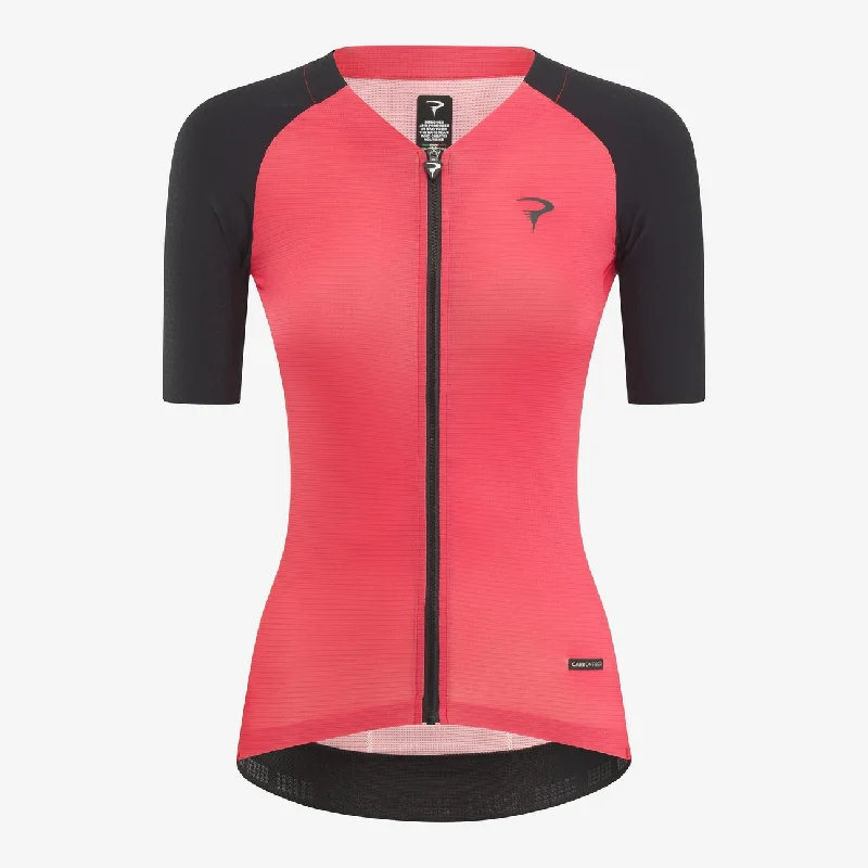 cycling clothing with vibrant designs-Maglia donna Pinarello Dogma F - Rosa