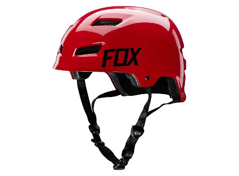 Bicycle helmet with bell-Fox Racing Transition Hard Shell Helmet - Red