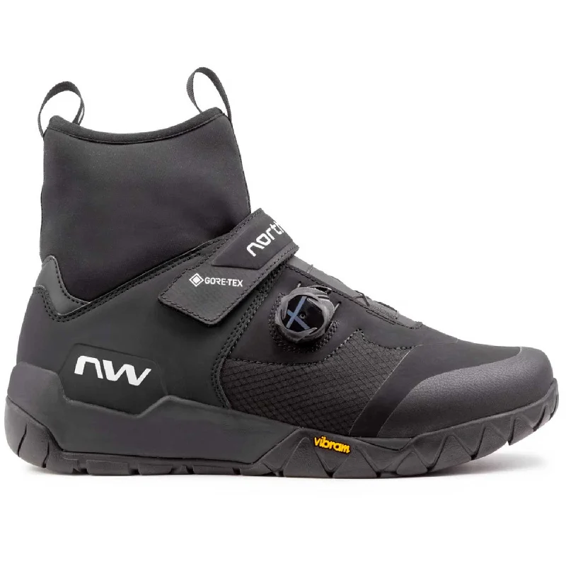 cycling clothing for lightweight comfort-Scarpe mtb Northwave Multicross Plus GTX - Nero