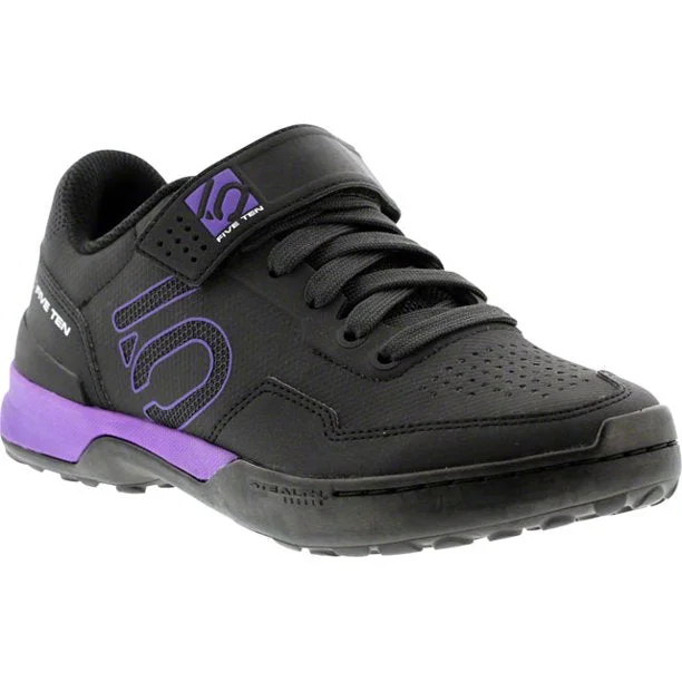 cycling clothing with stretchy fit-FiveTen Kestrel Lace Shoe Wmns Blk/Pur 10