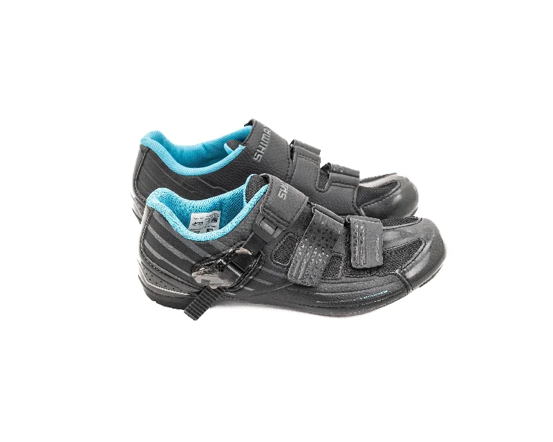 cycling clothing with max comfort-Shimano SH-RP3W Shoe Wmns Blk 37