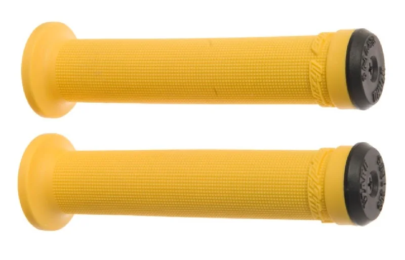 stylish folding bicycle grips-Lizard Skins Aaron Chase Pro Series Handlebar Grips Yellow 140mm