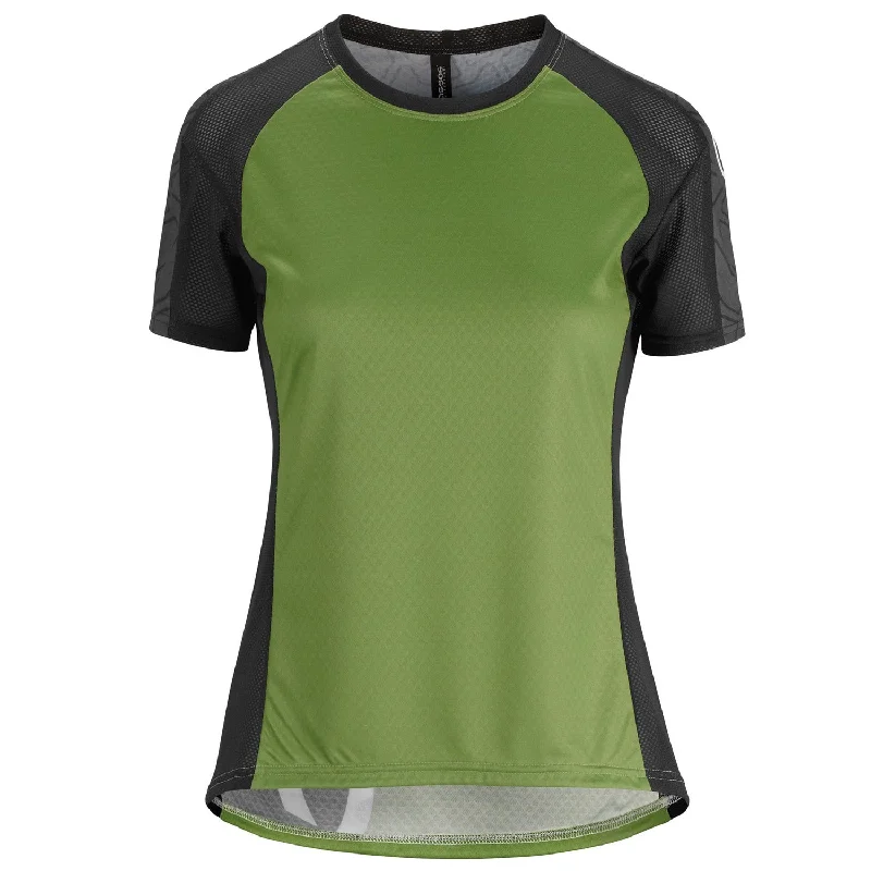 cycling clothing with added warmth-Maglia donna Assos Trail - Verde