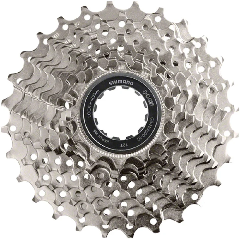 Bicycle spoke pattern-Shimano CS-HG500 Cassette - 10-Speed 11-34t Silver