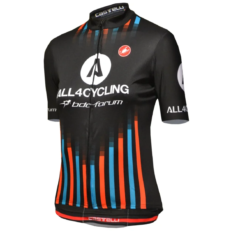 cycling clothing for steep climbs-Maglia donna Tabula Rasa Team All4cycling Bdc 2019 - Nero