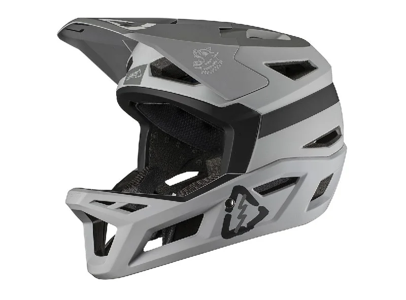 Bicycle helmet short trips-Leatt DBX 4.0 V19.3 Full Face Helmet - Steel