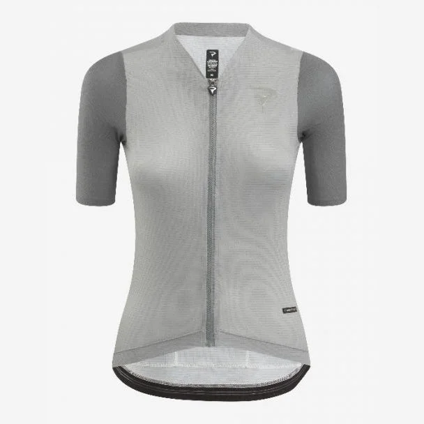 cycling clothing for low temperatures-Maglia donna Pinarello F9 - Grigio