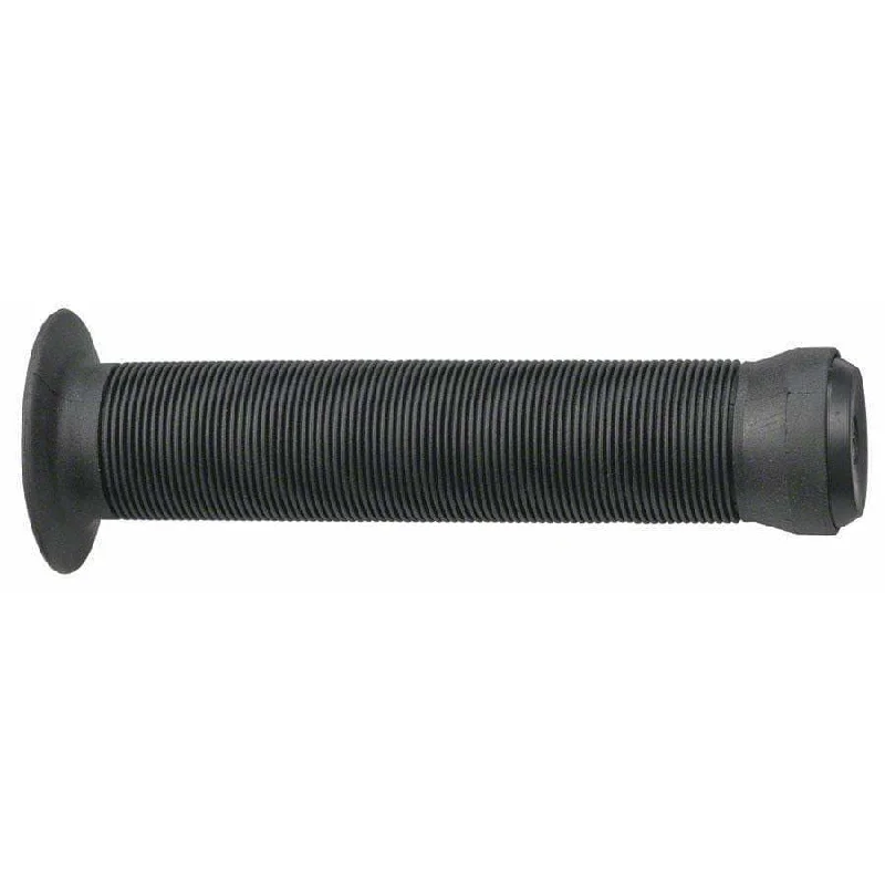 road bike grips-Mushroom Bike Handlebar Grips - Black, Flange