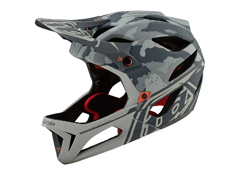 Bicycle helmet expert opinions-Troy Lee Designs Stage MIPS Full Face Helmet - Tactical - Sand - 2019