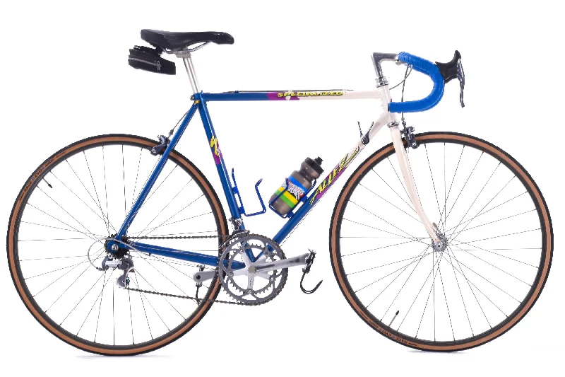 Bicycle endurance ride-USED Vintage 1987 Specialized Allez 55cm Lugged Steel Road Bike Suntour GPX 2x7 speed