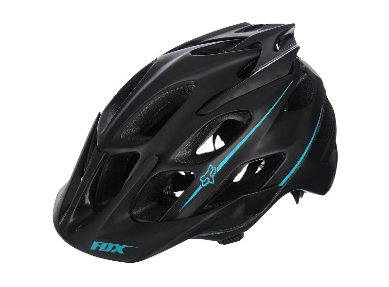 Bicycle helmet aluminum lightweight-Fox Racing Flux MTB Helmet - Womens - Black