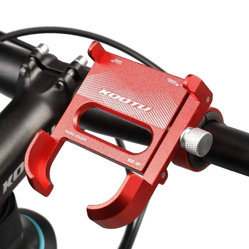 Bike Handlebar Phone Holder Aluminum Alloy Bicycle Phone Mount