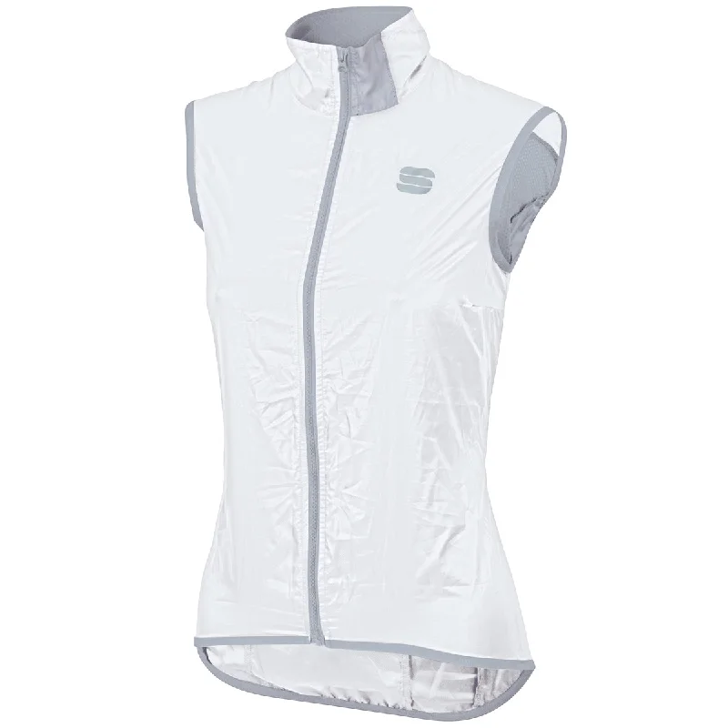 trendy cycling clothing styles-Gilet donna Sportful Hot Pack Easylight - Bianco