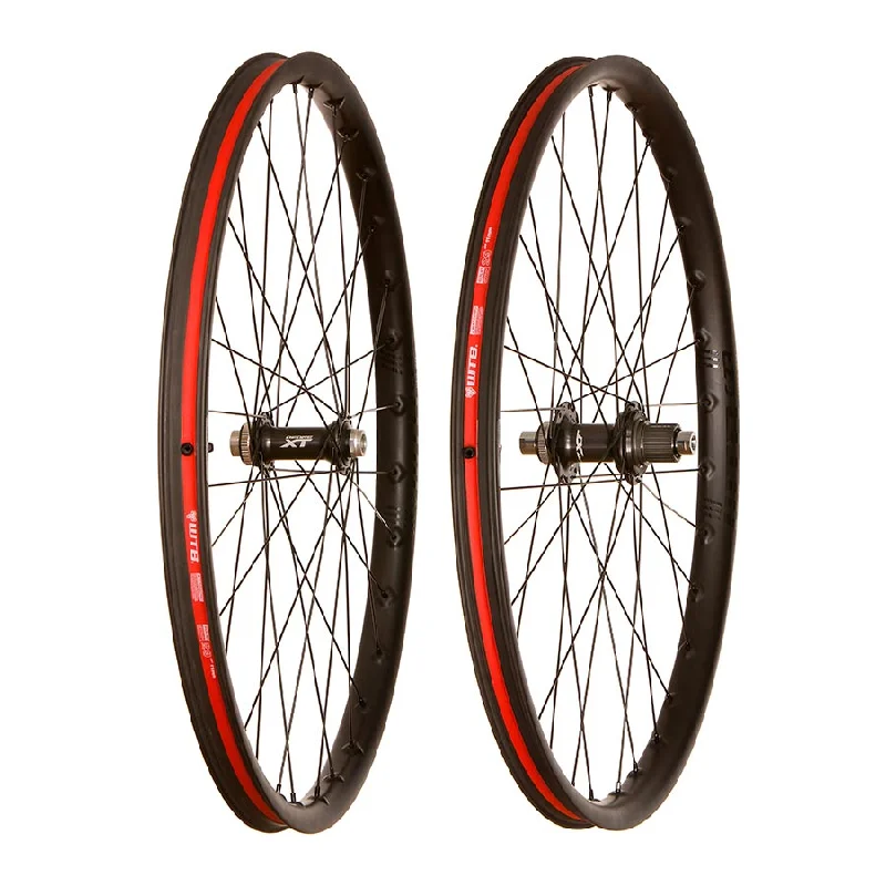 Wheel Shop WTB CZR i30 Carbon / Shimano XT M8130-B Wheel Front and Rear 29 / 622 Holes: 32 F: 15x110mm R: 12x157mm Disc Center Lock / IS 6-Bolt Shimano Micro Spline Pair