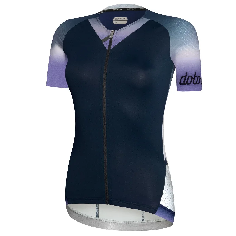 cycling clothing for late rides-Maglia donna Dotout Star - Lilla