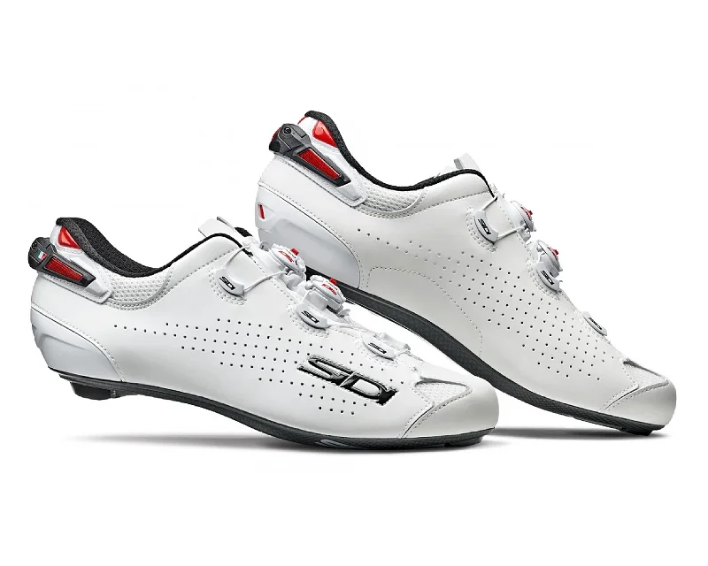 cycling clothing for daily use-Sidi Shot 2 Shoe Wht/Wht