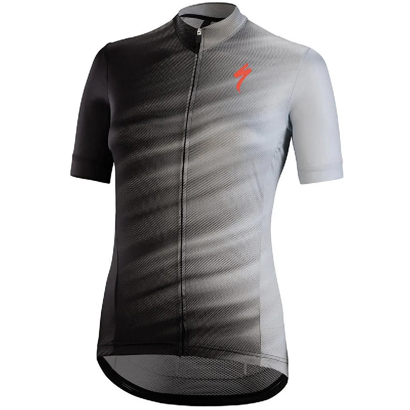 women’s cycling clothing sale-Maglia donna Specialized SL Expert - Grigio nero