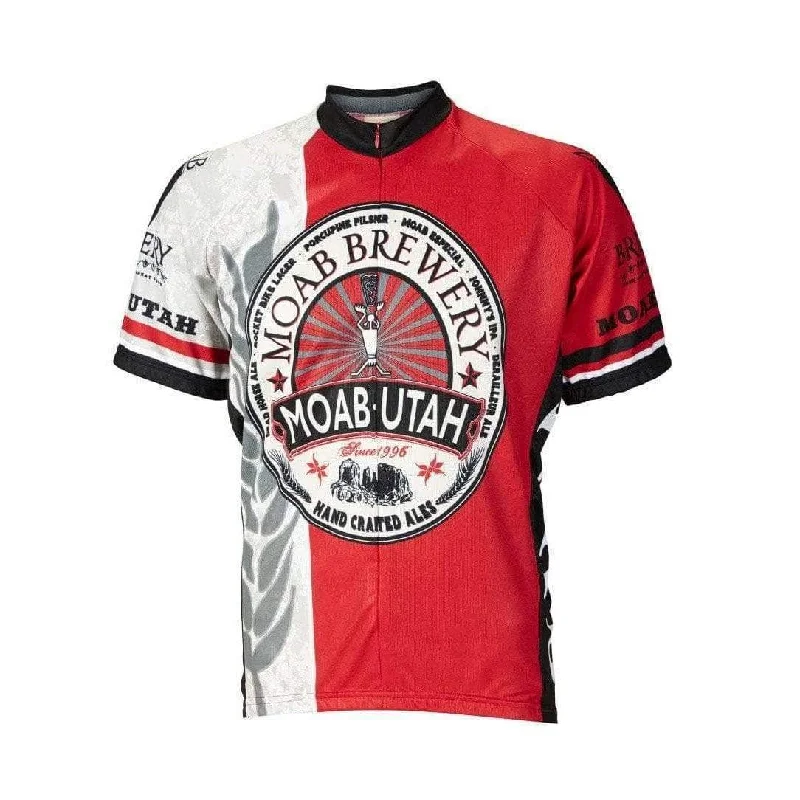 cycling clothing with vibrant colors-Men's Moab Brewery Hoppy Road Bike Jersey