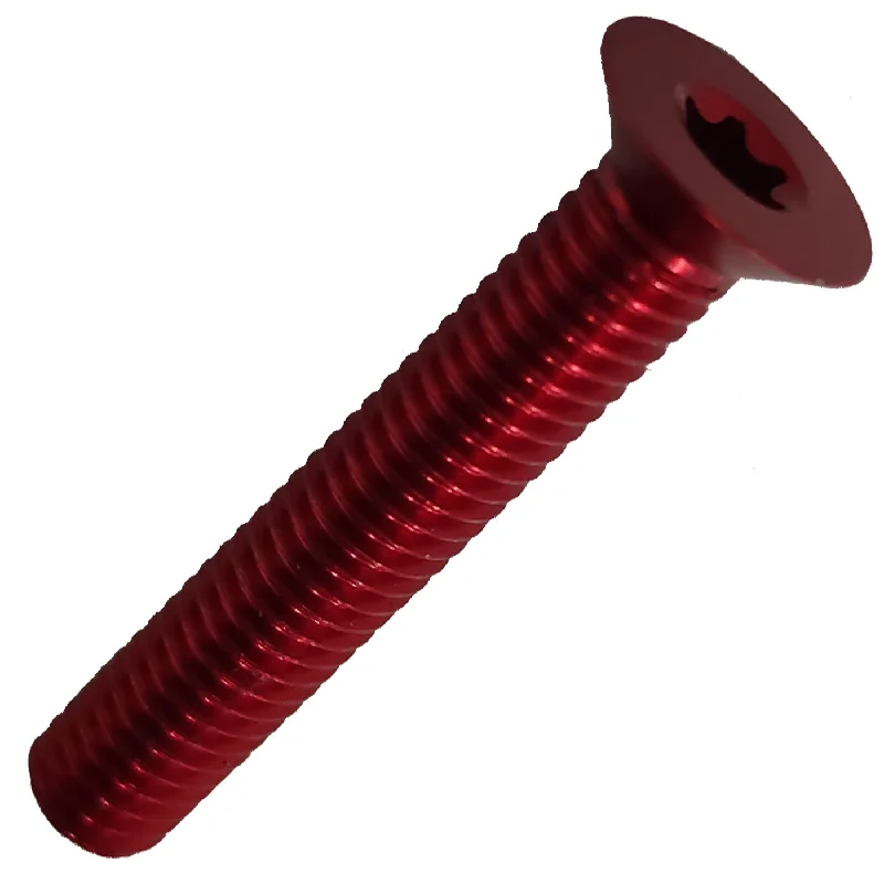 Vite di ricambio Carbon-Ti X-Cap TORX - Rosso