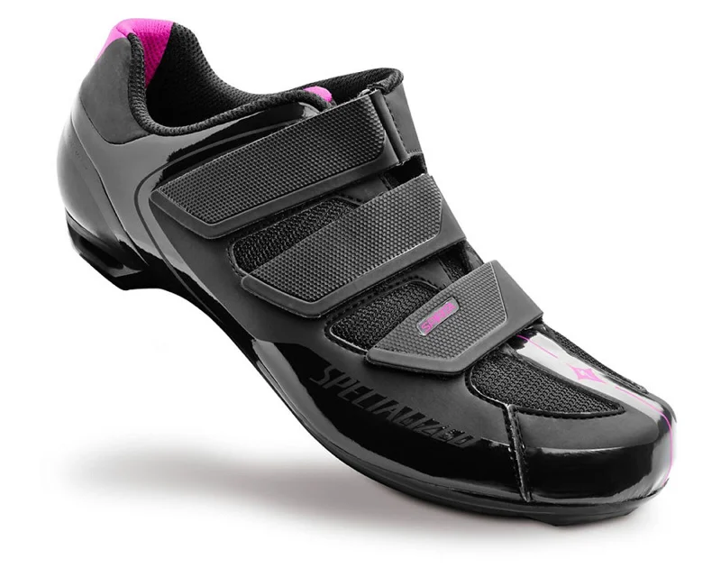 cycling clothing with quick-dry tech-Specialized Spirita Road Shoe Wmn - Blk/Pnk 37