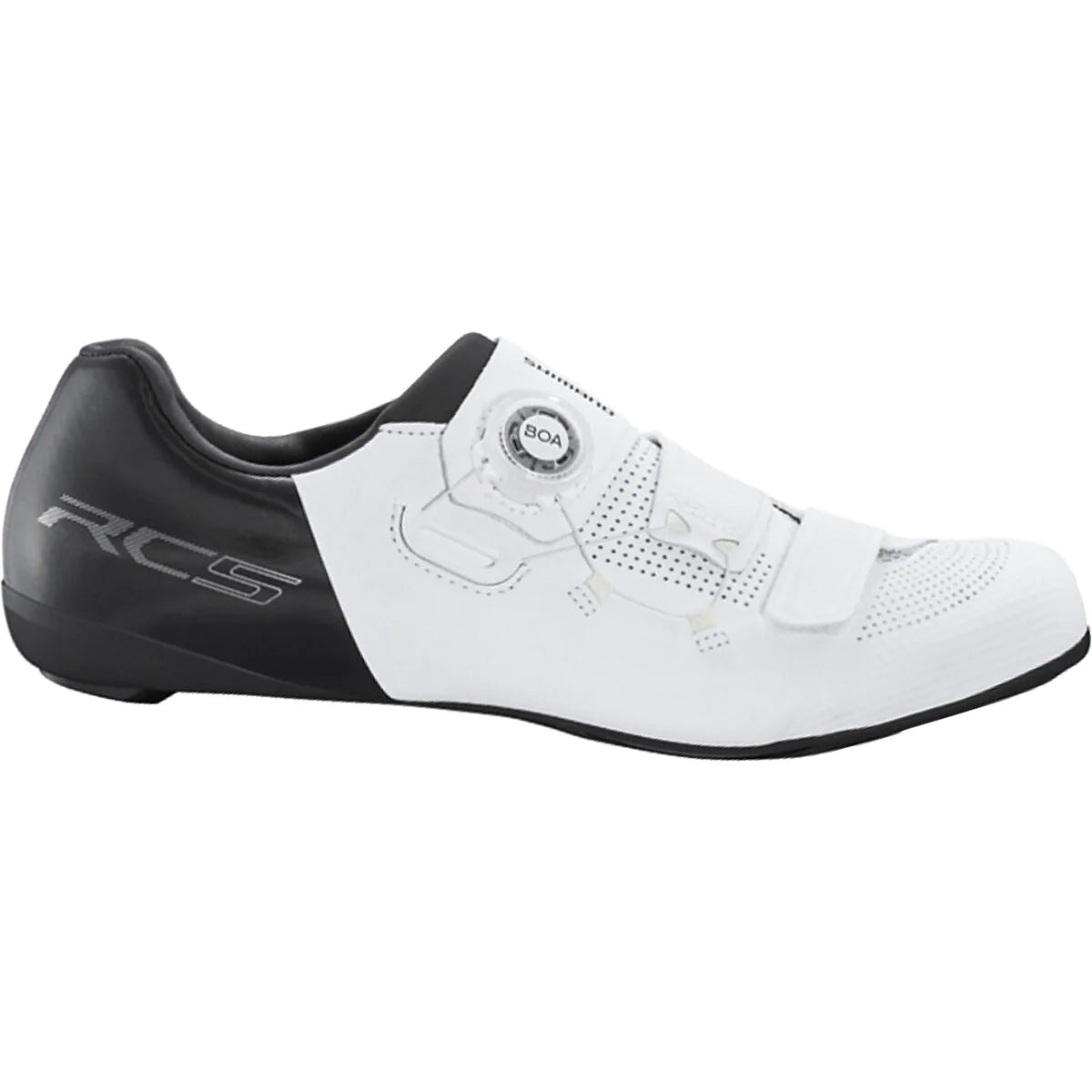 cycling clothing with warm lining-Shimano RC502 Road Shoe - SMU - White