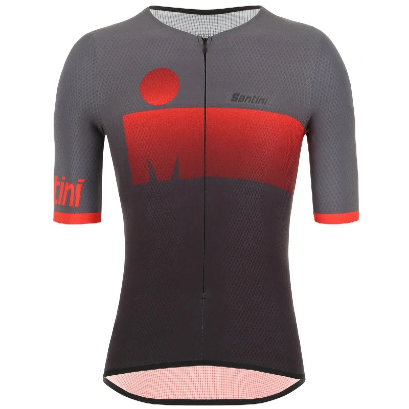 cycling clothing with subtle logos-Maglia Santini Audax - Ironman