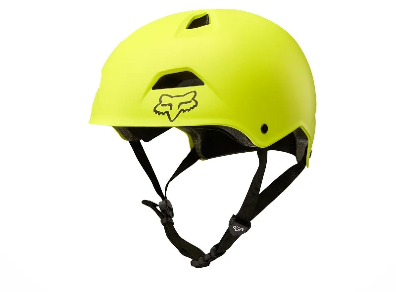 Bicycle helmet chrome look-Fox Racing Flight Sport Dirt Jump Helmet - Yellow-Black