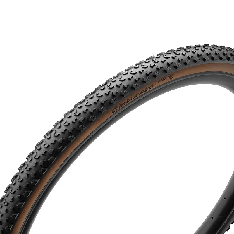 Pirelli Cinturato Gravel S Tire - 700 x 50 Tubeless Folding Classic Tan