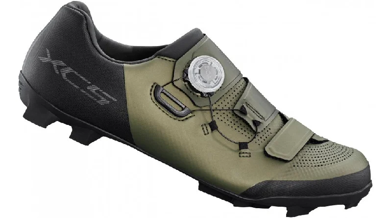 cycling clothing for air flow-Shimano XC502 SPD MTB Shoe - SMU - Moss Green - 2022