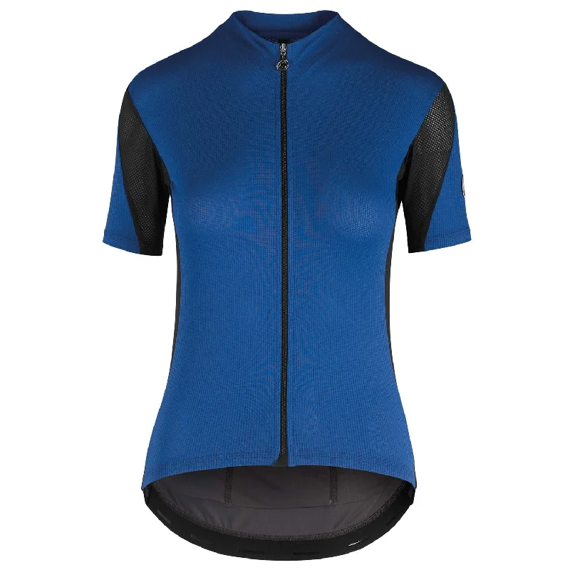 cycling clothing discount codes-Maglia Donna Assos RALLY - Blu