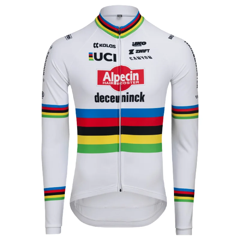 cycling clothing for routine use-Maglia maniche lunghe Alpecin Deceuninck 2024 - WC