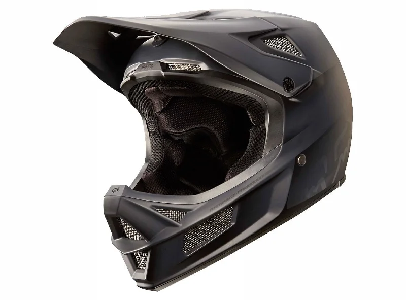 Bicycle helmet fabric lining-Fox Racing Rampage Pro Carbon MIPS Full Face Helmet - Matt Black