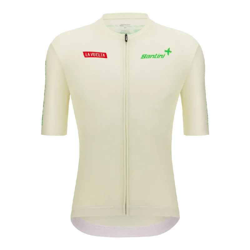 cycling clothing for smooth fabric-Maglia Santini Vuelta Espana 2024 - Lisbona