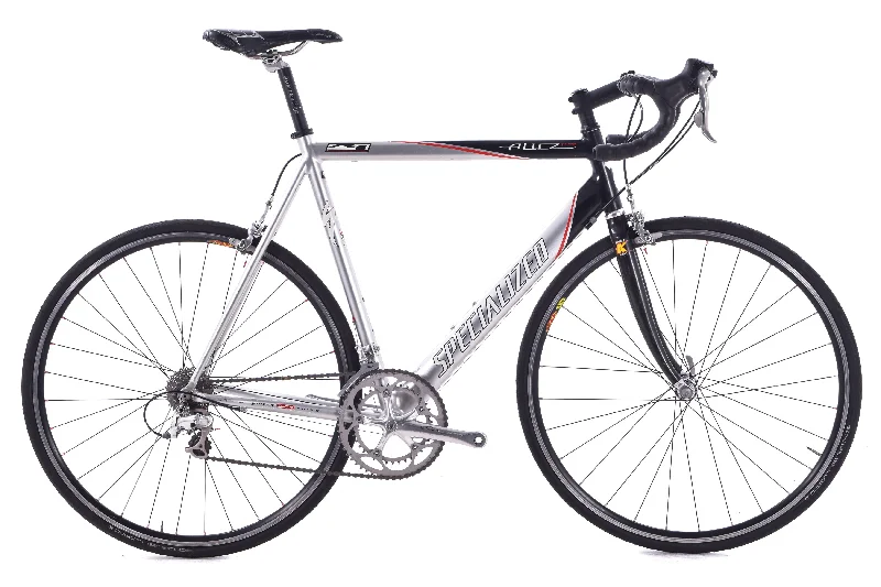 Bicycle stamina boost-USED Specialized Allez Comp 56cm Aluminum Road Bike Ultegra 2x9 Speed Rim Brake