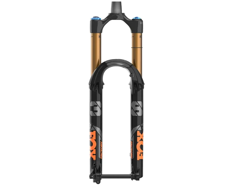 beginner mountain bike grips-FOX 38 FACTORY SERIES SUSPENSION FORK - 29", 170 MM, KABOLT  X 110 MM, 44 MM OFFSET, SHINY BLACK, GRIP 2