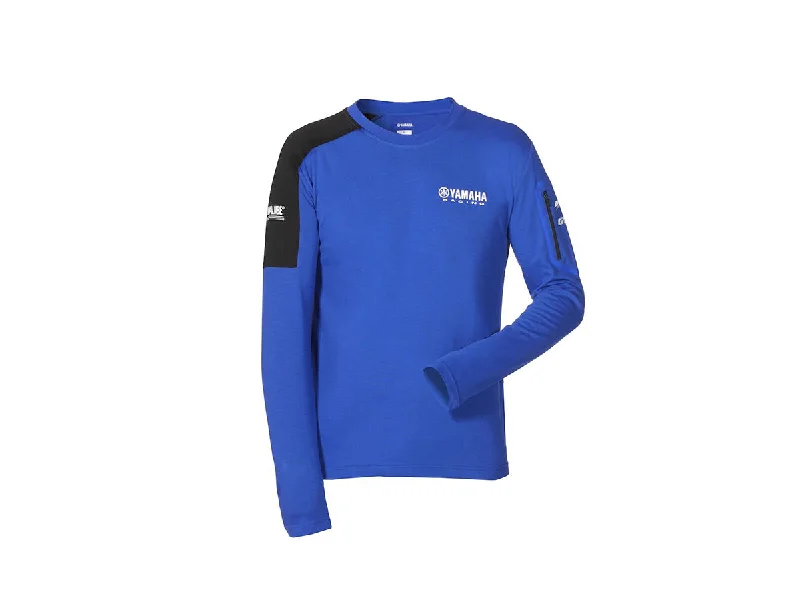 Bicycle trail maps-2020 Yamaha Racing Mens Long Sleeve T-Shirt