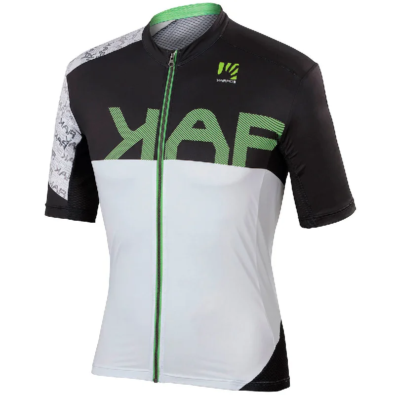 cycling clothing for short rides-Maglia Karpos Jump - Bianco nero