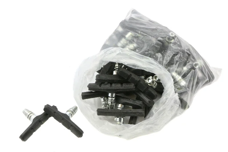 best cycling clothing for amateurs-25x PAIRS "V BRAKE" BLOCKS,THREADED LOW PROFILE 70mm BRAKE SHOES JOB LOT 50