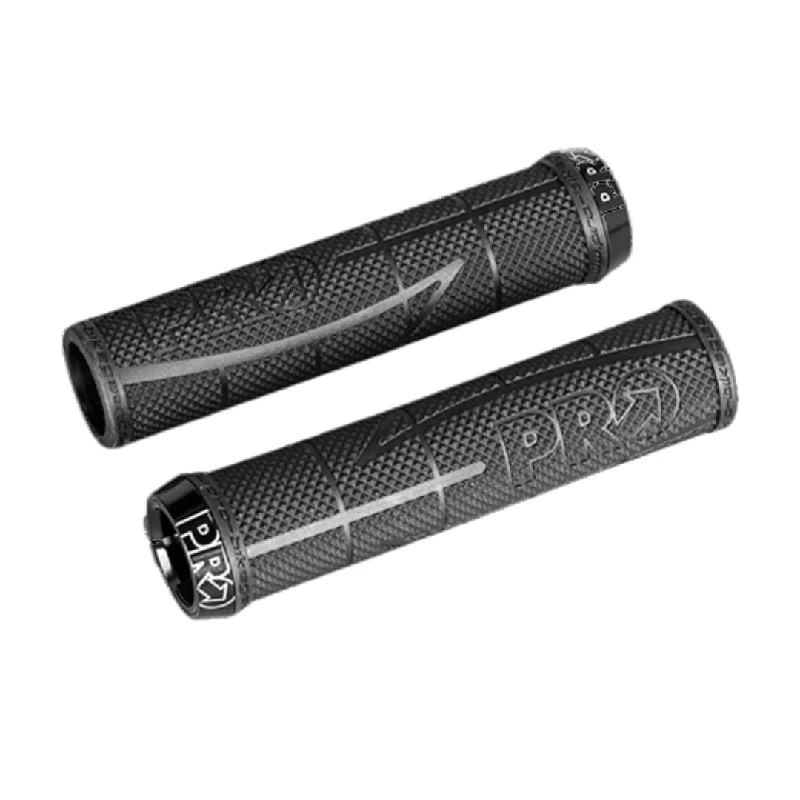 heavy-duty bicycle grips-Pro Lock On Race Grips - Black