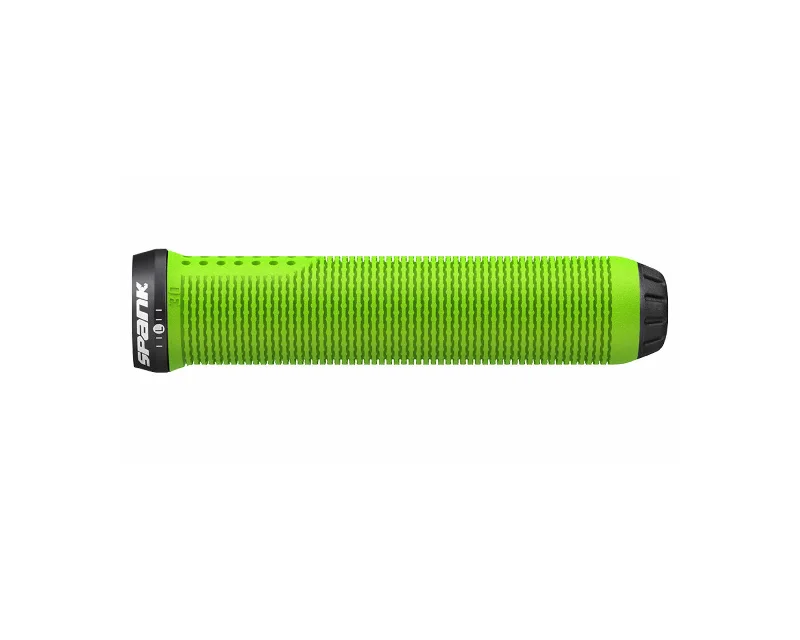 short mountain bike grips-Spank Spike Grip 30 Grn