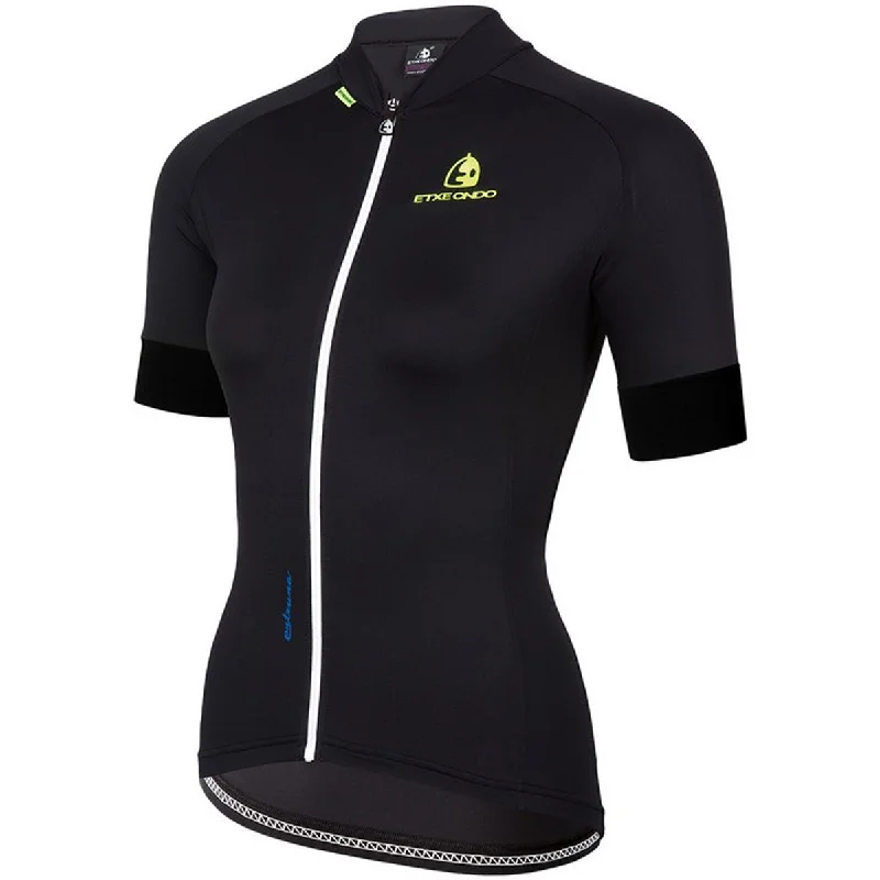 cycling clothing for tough conditions-Maglia donna Etxeondo Entzuna - Nero