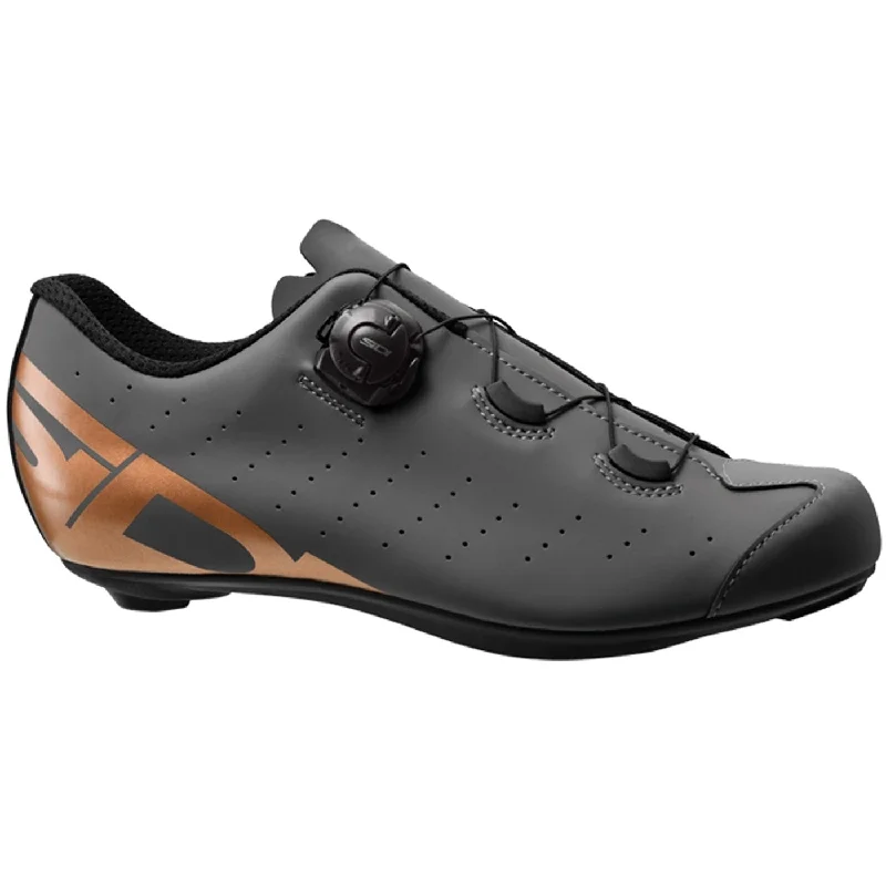 cycling clothing with slim profile-Scarpe Sidi Fast 2 - Grigio oro