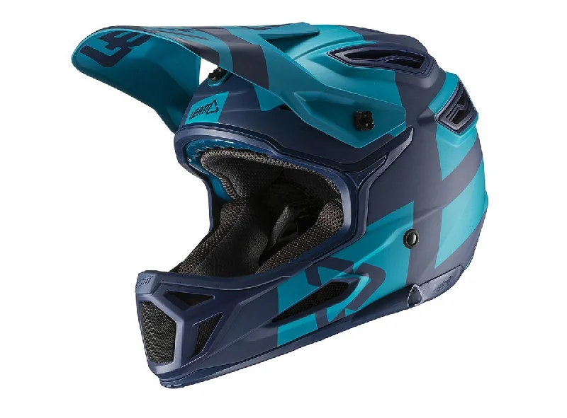 Bicycle helmet fair trade-Leatt DBX 5.0 V19.1 Full Face Helmet - Ink