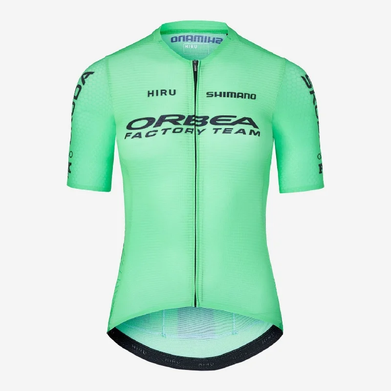 cycling clothing with soft fabric-Maglia donna Orbea Factory Team 2024 Lab