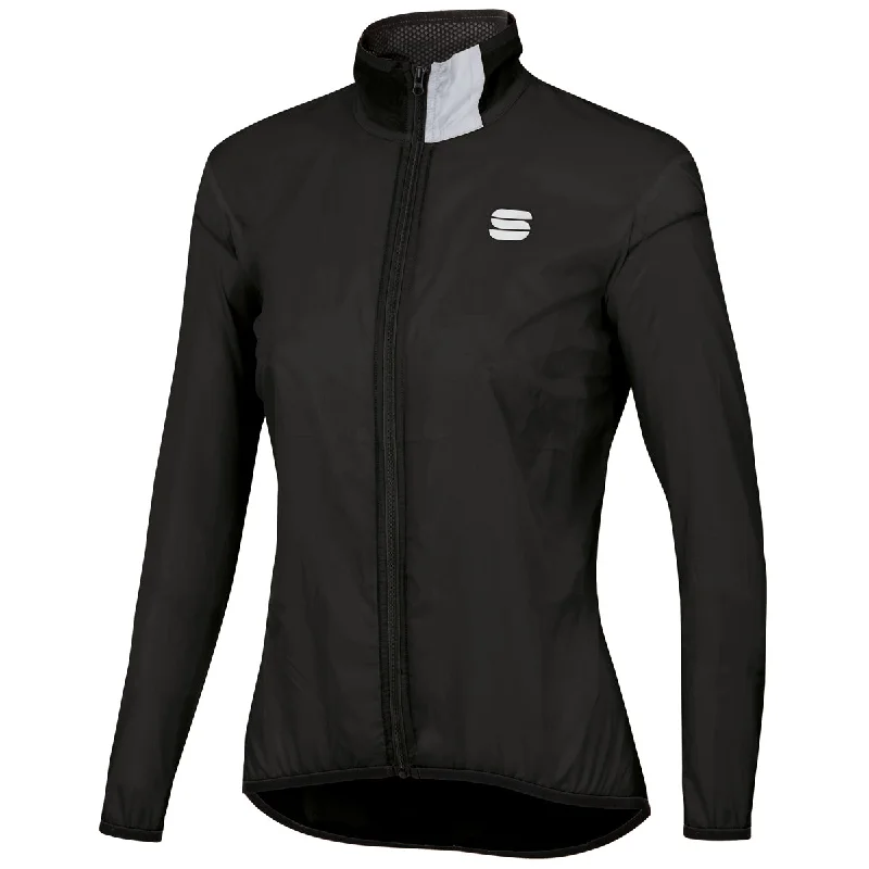 cycling clothing for trail biking-Mantellina donna Sportful Hot Pack Easylight - Nero