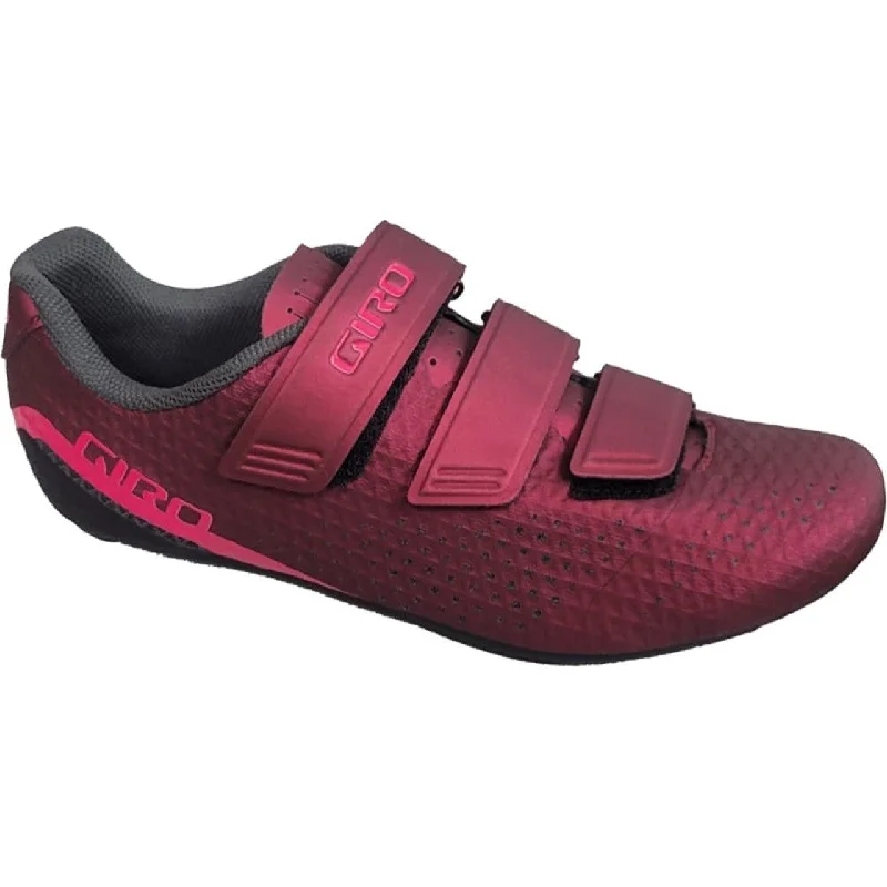 cycling clothing with dry fit-Giro Stylus Road Shoe - Womens - Ano Dark Cherry